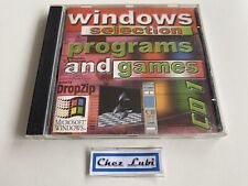Windows Selection Programs And Games (Sharewares, Freewares, Public Domain) - PC segunda mano  Embacar hacia Argentina
