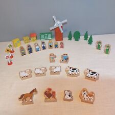 Wooden toy animals for sale  Shipping to Ireland