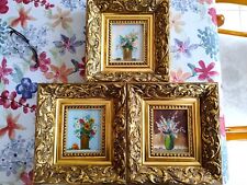 Miniature framed decorative for sale  BASINGSTOKE