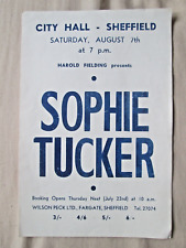 Sophie tucker 1948 for sale  SHEFFIELD