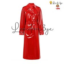 Red trench coat for sale  Shipping to Ireland