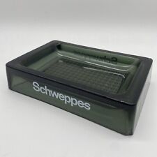 Schweppes glass ashtray for sale  YEOVIL