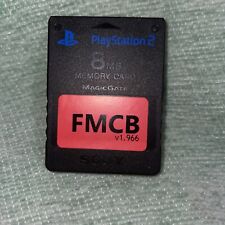 Used, Free McBoot v1.966  OEM 8MB for PS2 FMCB Memory Card 2024 version for sale  Shipping to South Africa
