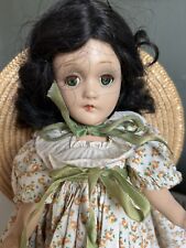 1937  1939 Madame Alexander  Scarlett O'Hara Composition Doll 11 1/2 Amazing!, used for sale  Shipping to South Africa