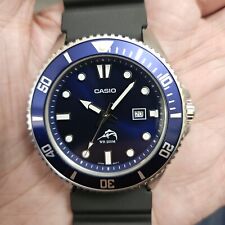Relógio de mergulho Casio Sunburst mostrador azul Duro (Marlin) MDV-106B-2AVCF, 44mm, 200m comprar usado  Enviando para Brazil