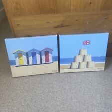 Beach scene canvas for sale  HEREFORD