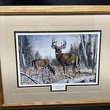 framed print stags for sale  Fort Dodge