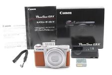 [PERFEITO ESTADO na Caixa] Câmera Digital Canon PowerShot G9X 20.2 MP Prata Marrom JAPÃO comprar usado  Enviando para Brazil