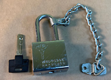 MUL-T-LOCK MTL800 #2 C-Series Padlock (5/16" Shackle) 2" Clearance w/ Chain for sale  Shipping to South Africa