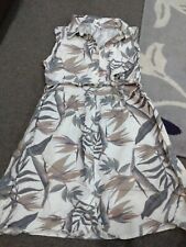 Linen dress size for sale  TORQUAY