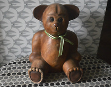 Large wooden bear for sale  HORSHAM