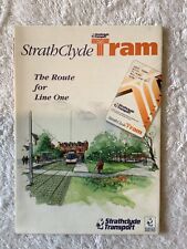 Strathclyde tram leaflet for sale  EDINBURGH
