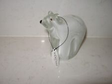 Glass polar bear for sale  WELLINGBOROUGH