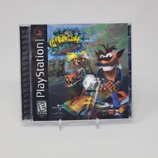 Crash Bandicoot Warped (PlayStation 1 PS1) Lenticular Holo Black Label COMPLETO comprar usado  Enviando para Brazil