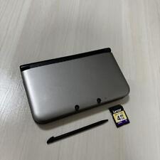 Consola NINTENDO 3DS LL XL Stylus Pen Tarjeta SD Plateada Negra Funcionamiento Confirmado, usado segunda mano  Embacar hacia Argentina