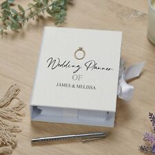 Personalised wedding planner for sale  Shipping to Ireland