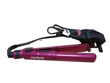 Used, BaByliss Pro Nano 200 Mini Salon Hair Straightener 2856AU Hair Styler Pink for sale  Shipping to South Africa