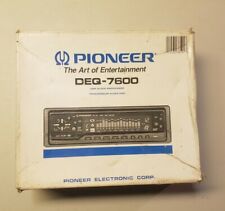 Processador de sinal digital Pioneer DEQ 7600 estéreo caixa din rádio DSP raro não testado comprar usado  Enviando para Brazil