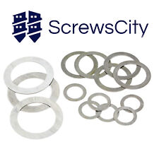 1mm THICK SHIM WASHERS HIGH QUALITY STEEL DIN 988 ALL SIZES for sale  Shipping to South Africa