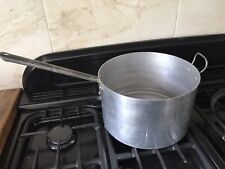 Large unlidded aluminium for sale  WARE