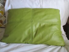 Nicoline leather cushion for sale  LEICESTER