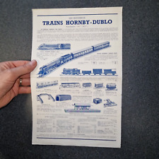 Hornby dublo poster for sale  Shipping to Ireland