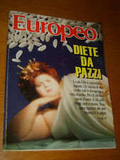 EUROPEO 1991/23=ANNE ZAMBERLAN=MONICA BELLUCCI=OSVALDO BAGNOLI=SAN GENNARO= usato  Italia
