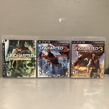 Uncharted trilogy collection for sale  Omaha