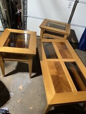 brown table 2end tables for sale  Allegan