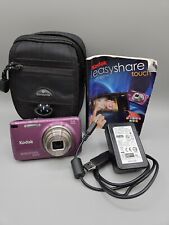 Câmera Digital Kodak M577 Easyshare Touch Screen 14MP Roxa Testada/Funcionando comprar usado  Enviando para Brazil