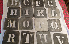 Vintage metal letter for sale  CANTERBURY