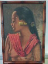 Bali oil painting for sale  Hackettstown