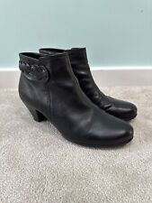 Gabor black leather for sale  NORWICH