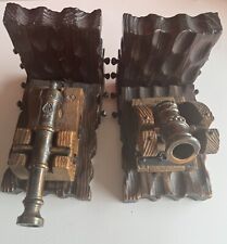 Vintage wooden bookends for sale  Miami