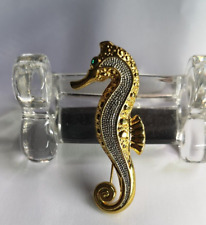 Seahorse bar brooch for sale  BOSTON