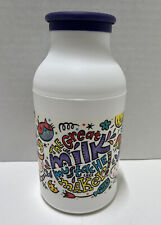 Vintage 1999 The Great Milk Mustache Maker Garrafa Plástica Colorida Graffiti Got comprar usado  Enviando para Brazil