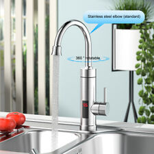 Torneira de aquecimento elétrico cozinha banheiro rápido instantâneo torneira aquecedor de água quente LED comprar usado  Enviando para Brazil