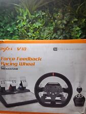 PXN V10 Force Feedback Steering Wheel, Pc/PlayStation/3/4/Xbox/1/x/s for sale  Shipping to South Africa
