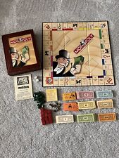 Monopoly game wooden for sale  Flat Rock