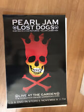 Pôster promocional Pearl Jam Live at the Garden, usado comprar usado  Enviando para Brazil
