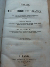 Rare livre 1840 d'occasion  Caen