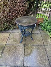 cast iron pub table for sale  NORWICH