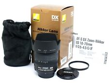✮ Nikon de zoom NIKKOR AF-S DX 18-70mm f/3.5-4.5 g if ed ovp del // comerciantes segunda mano  Embacar hacia Spain