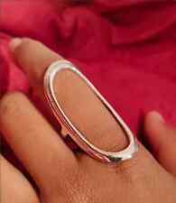 Used, 925 Sterling Silver Open Ring ,Oval Ring ,Large Oval Handmade Ring For Women for sale  Shipping to South Africa