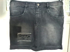 Jupe jeans noire d'occasion  Flers