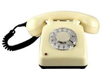 Teléfono antiguo de baquelita para decoración del hogar que no funciona (color crema) segunda mano  Embacar hacia Argentina