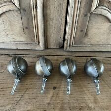 Vintage Shepherd Ball Swivel Caster 2” Metal Set Of 4 Mid Century, used for sale  Shipping to South Africa