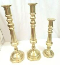 Brass candlesticks set for sale  Denton