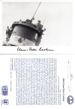 UB9A U-boat Captain CARLSEN foto assinada à mão em torre de comando Ltd Ed 50, usado comprar usado  Enviando para Brazil
