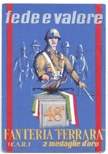 Cartolina militare fanteria usato  Trieste